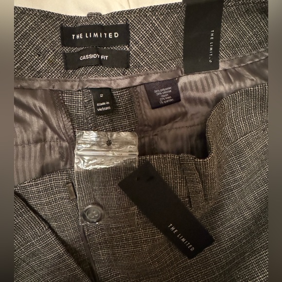 NWT The Limited Women’s Gray Dress Pants Size 2 - Picture 4 of 6